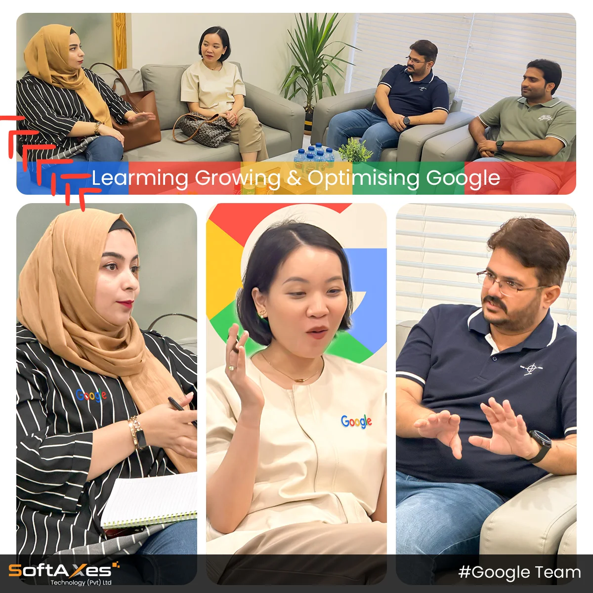 Google Team Visit to SoftAxes